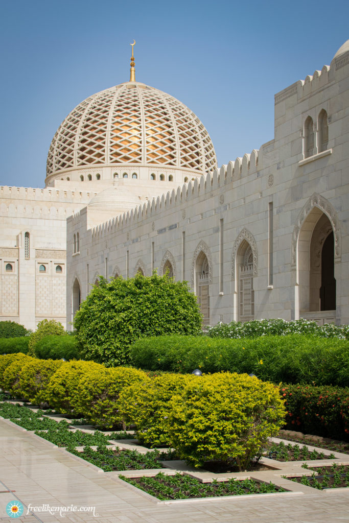 Beautiful Mosque in Oman Sultan Qaboos