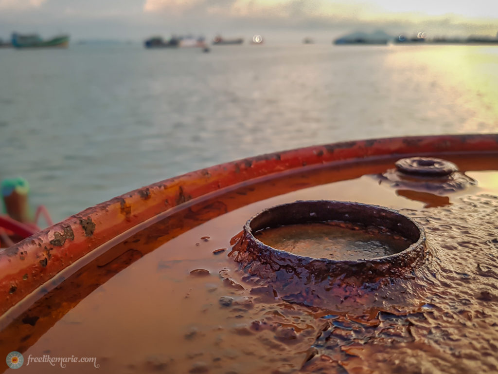 Decayed Oil Barrel Penang Malaysia