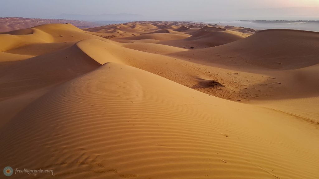 Desert Wahiba Sands in Oman
