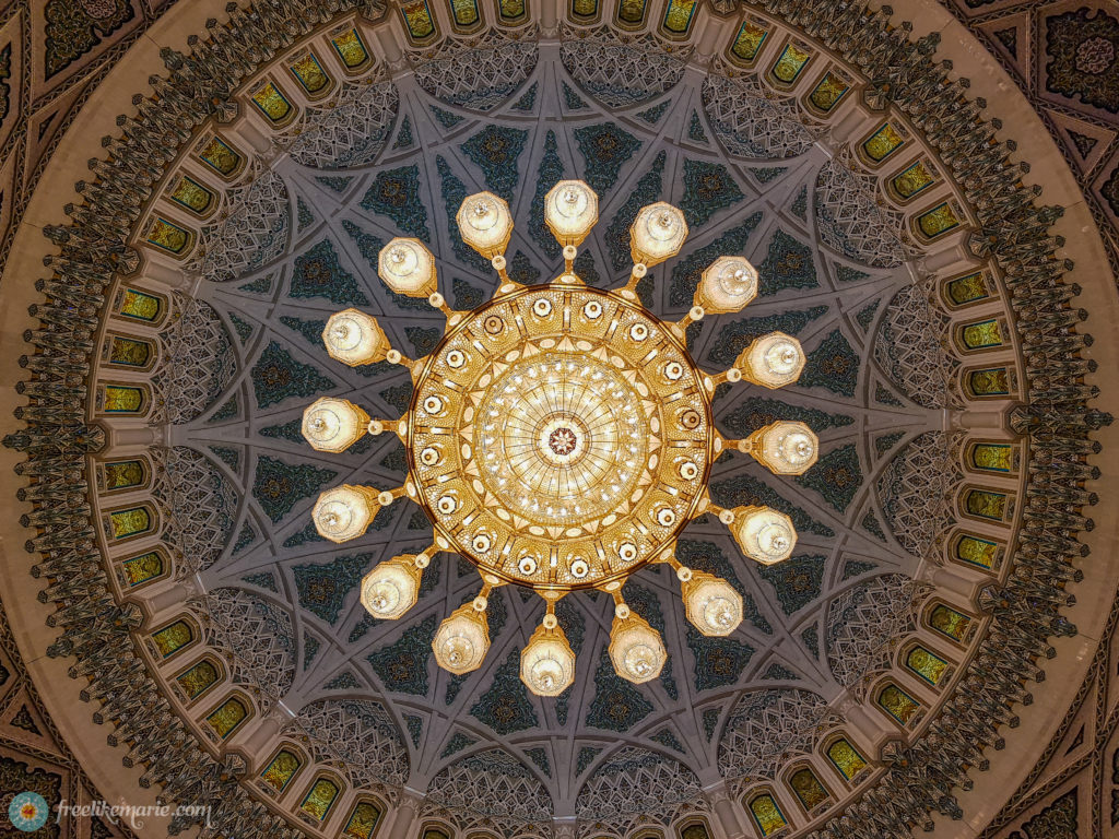 Sultan Qaboos Mosque Chandelier