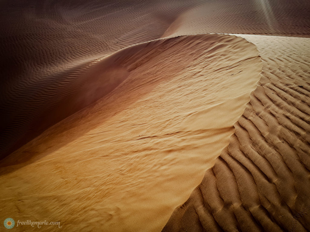 Sand Dunes Wahiba Sands Oman