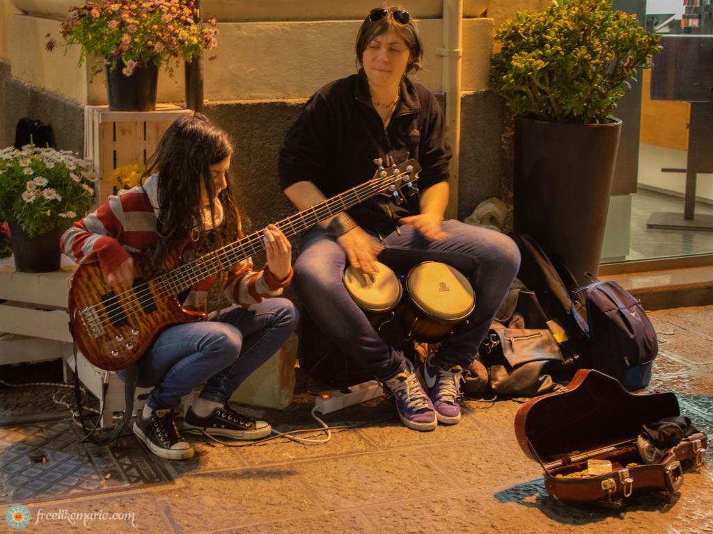 Street Musicians in Sicily Italy