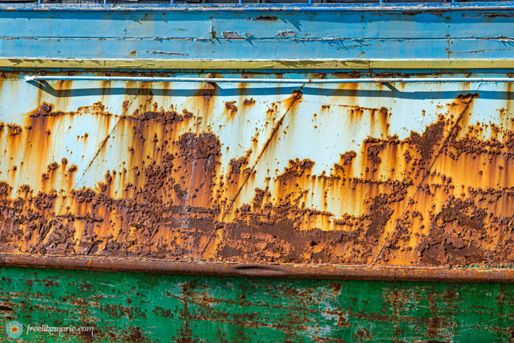Beautiful Rust on a Ship