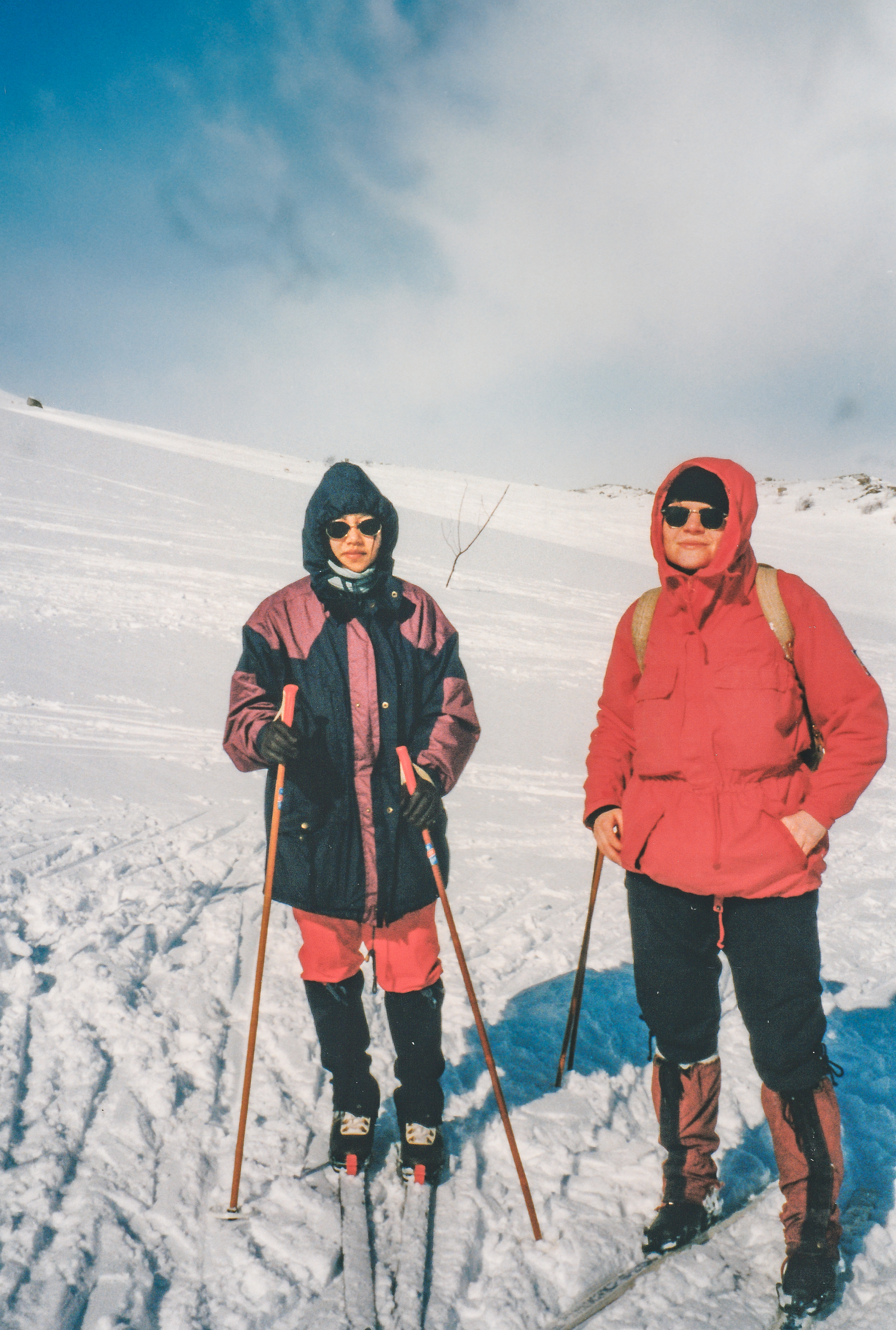 Marie skiing Ustaoset Norway