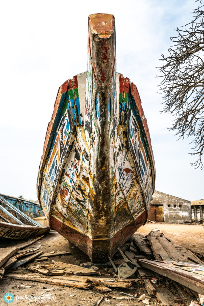 Fishing Boat in The Gambia
