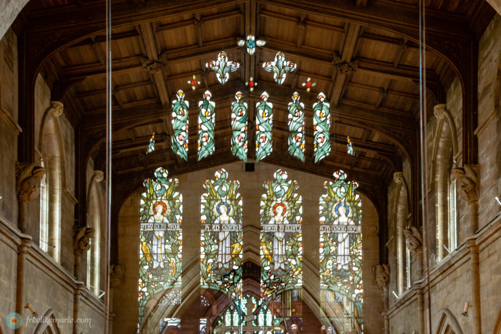 Church with Mirrored Windows