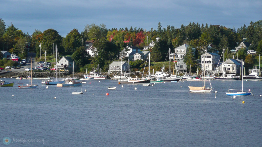 Typical New England Coastal Town