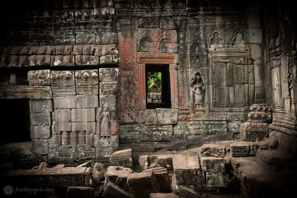 Temple Scene Angkor Wat