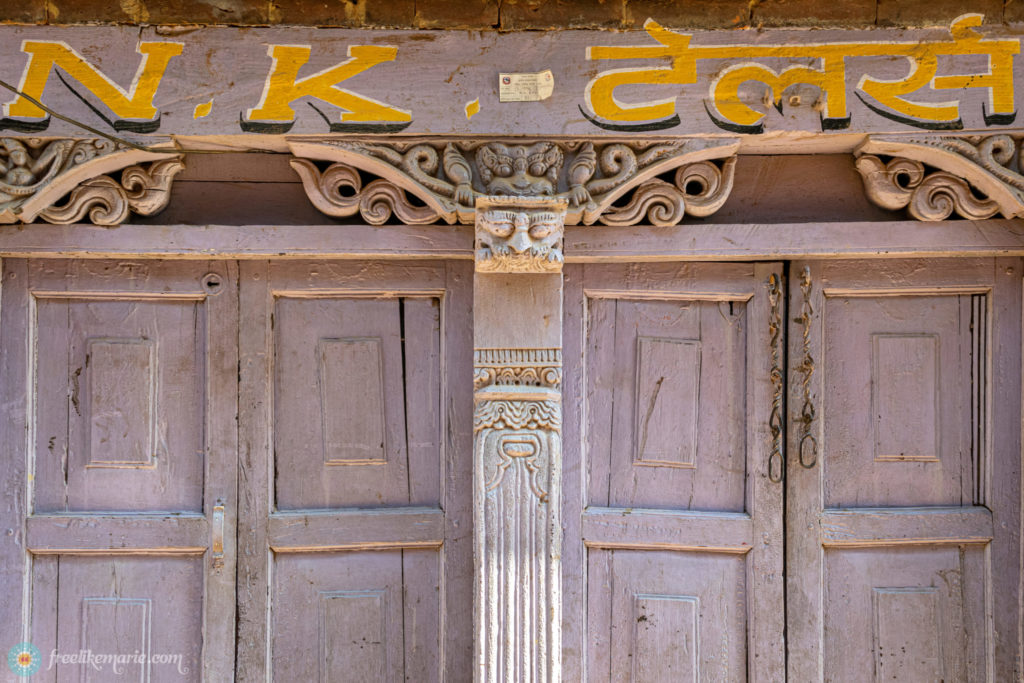 Ornamental Door in Nepal