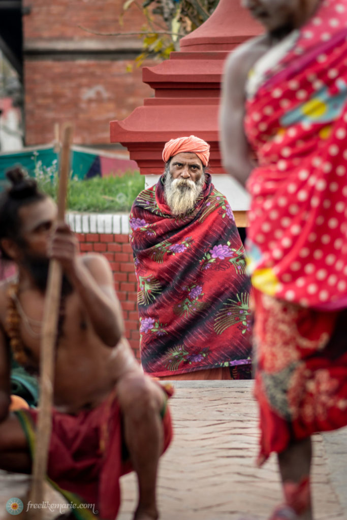 Sadhu Holy Man at Maha Shivaratri Festival