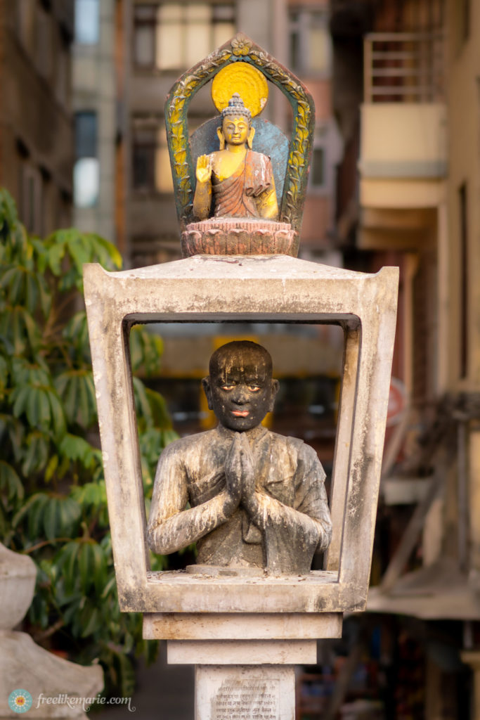 Stele with Buddha
