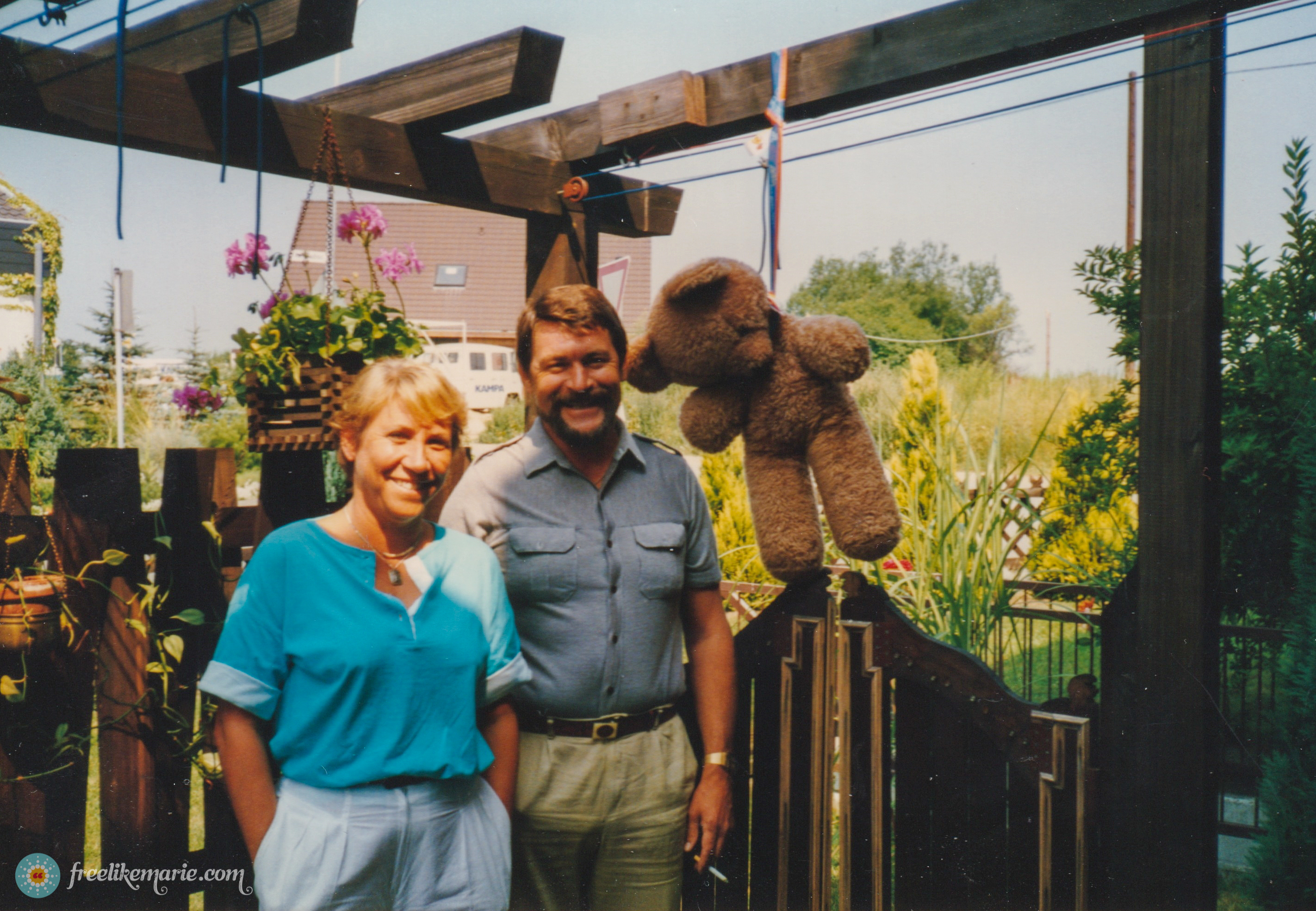 My Parents with Bear 1986