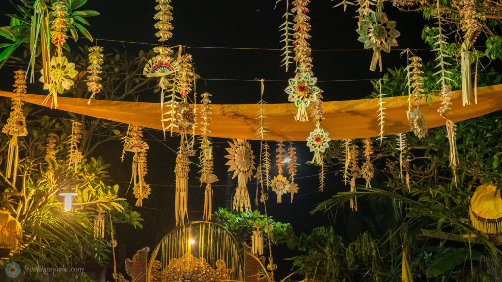 Decoration at a Temple Ceremony