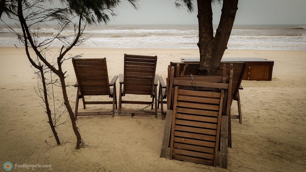 Melancholy at the Beach Hoi An Vietnam