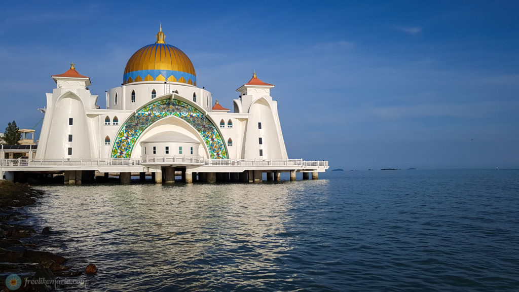 Mosque in the Water Melaka