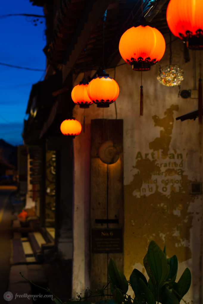 Night Lanterns in Melaka Malaysia