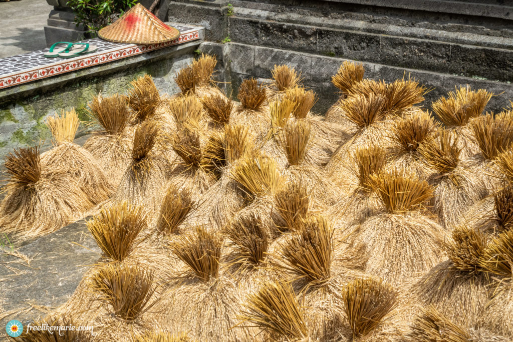 Straw Bundles in Bali