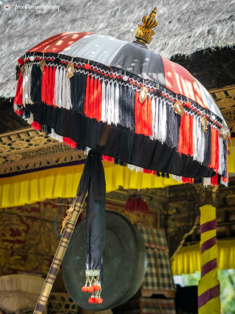 Typical Balinese Umbrella
