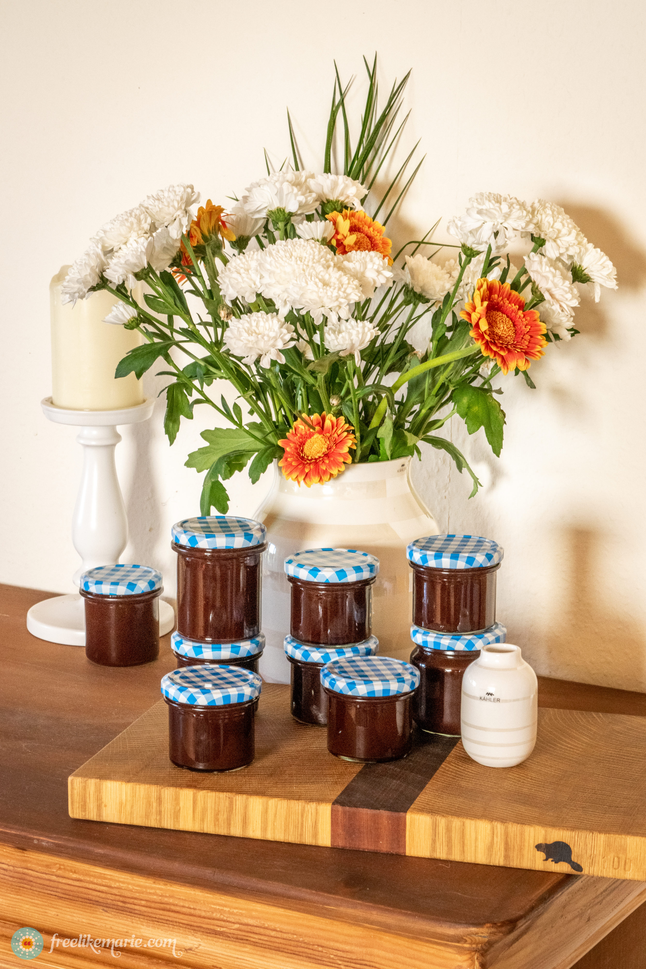 Plum Butter Jars