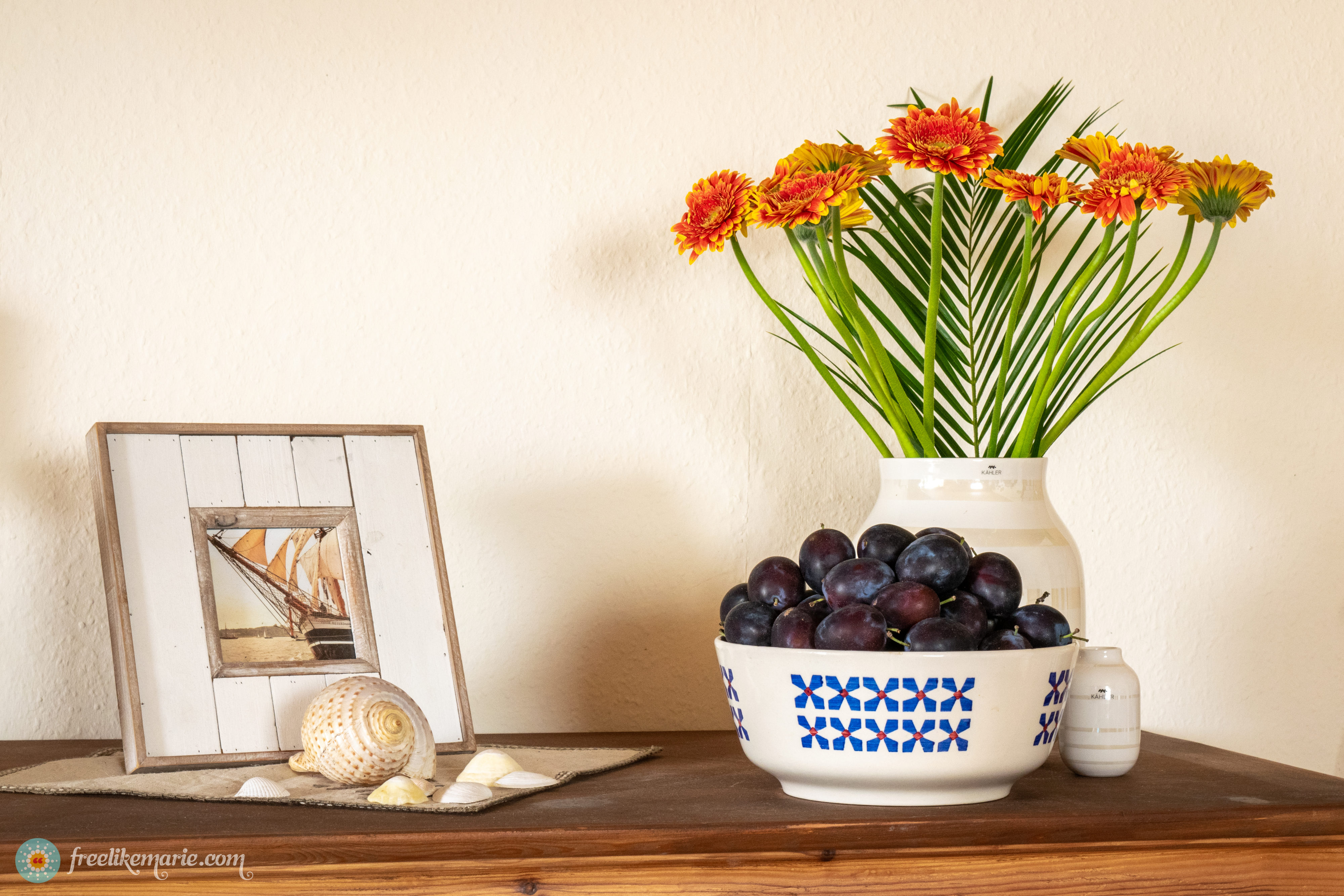 Still Life with Plums