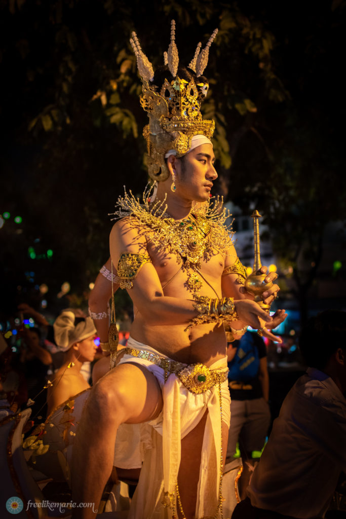 Beautiful Costume Loy Krathong Parade