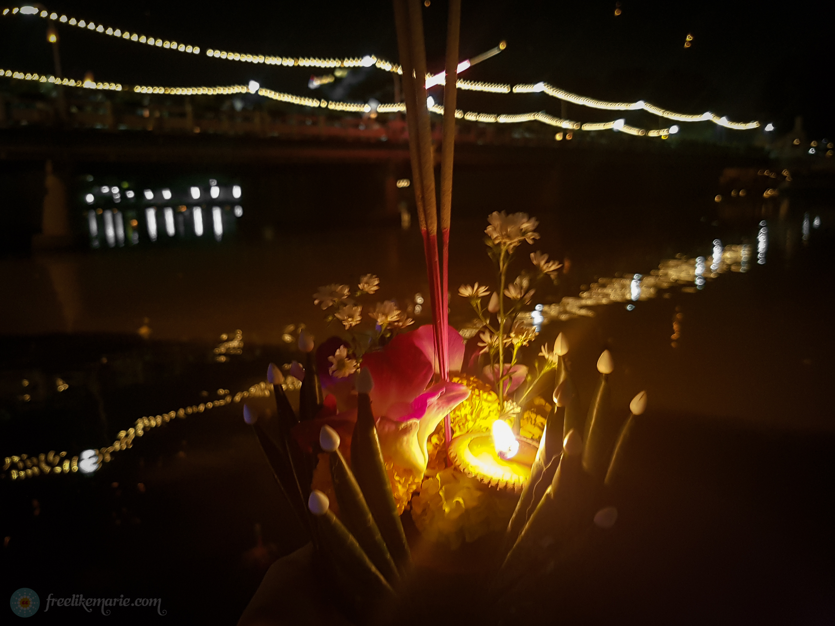 Floating Basket on the River Ping