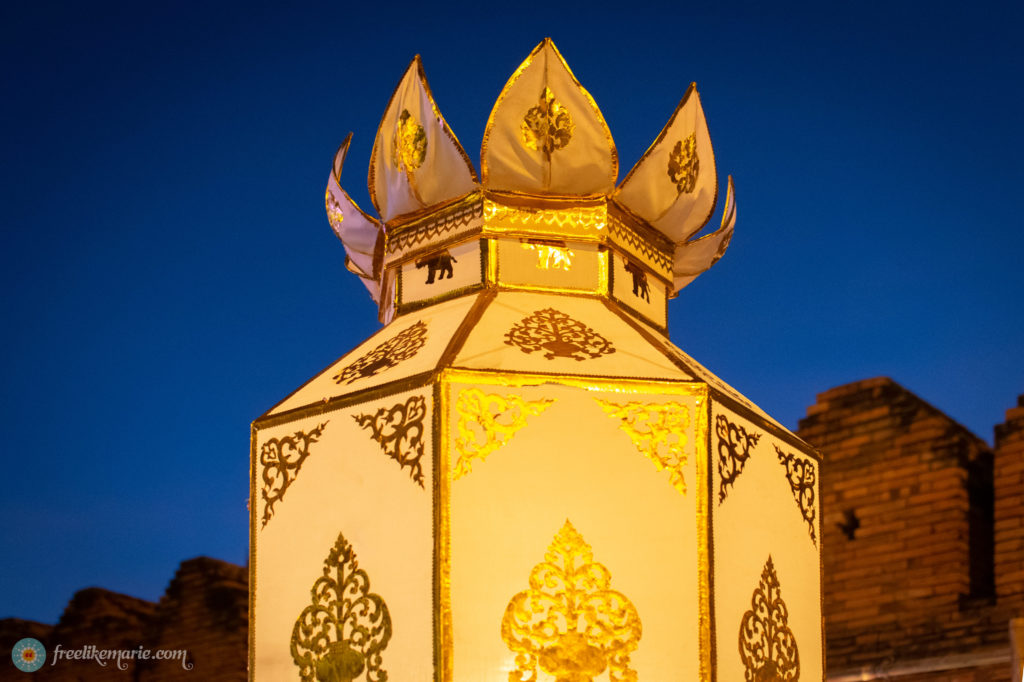 Lantern Decoration Tha Pae Gate Chiang Mai