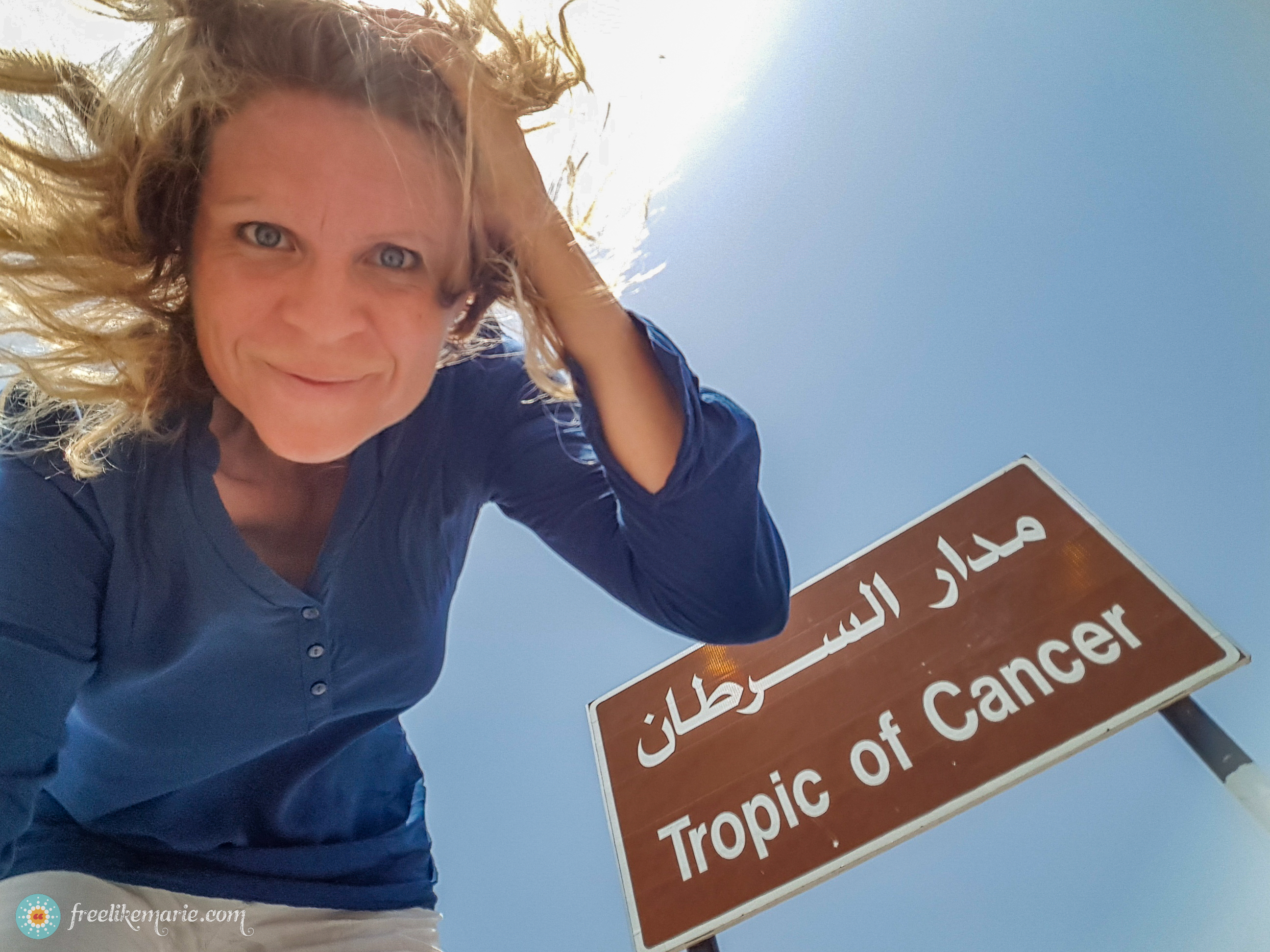 Marie at Tropic of Cancer