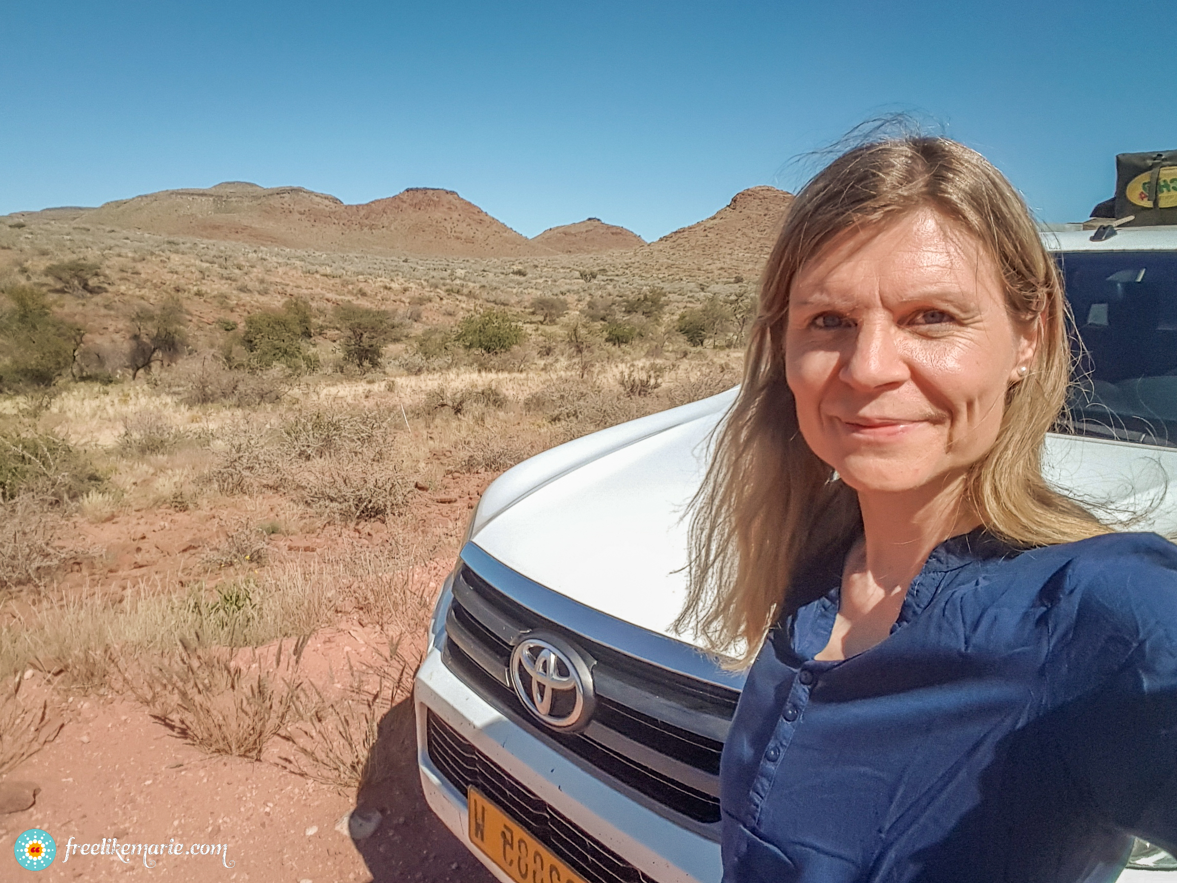 Marie in Namibia