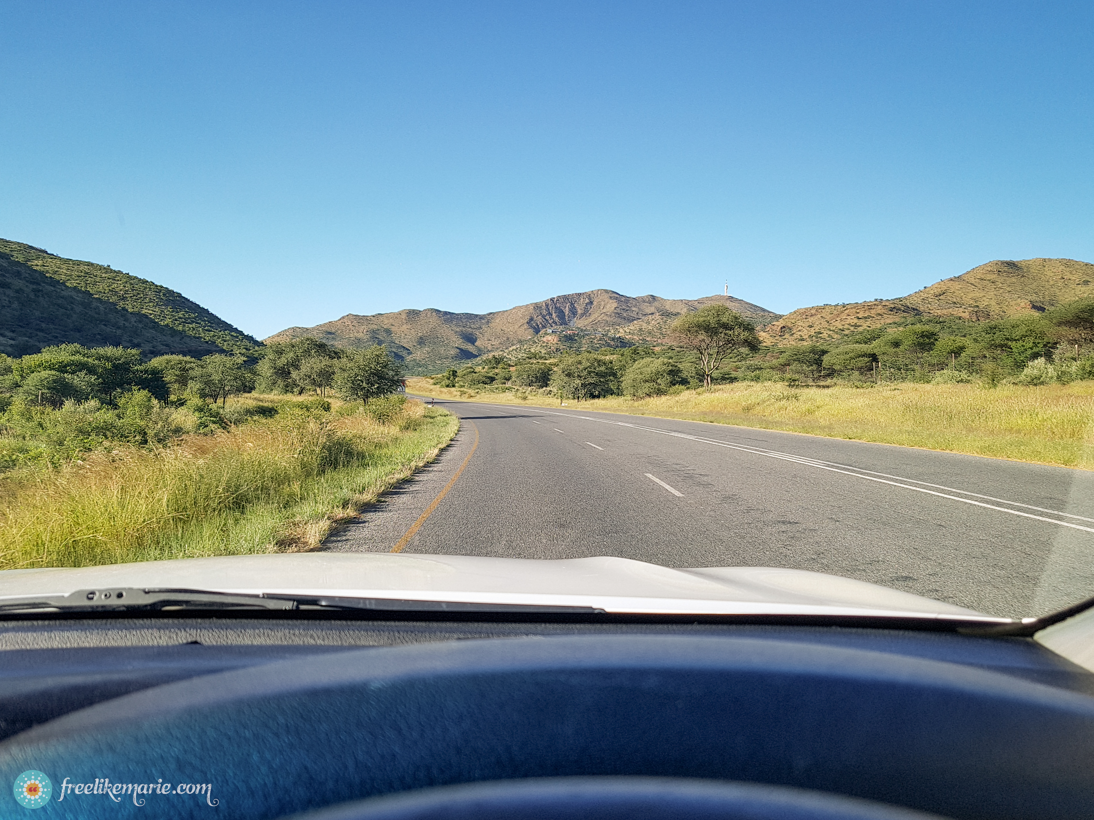 Outside of Windhoek Namibia