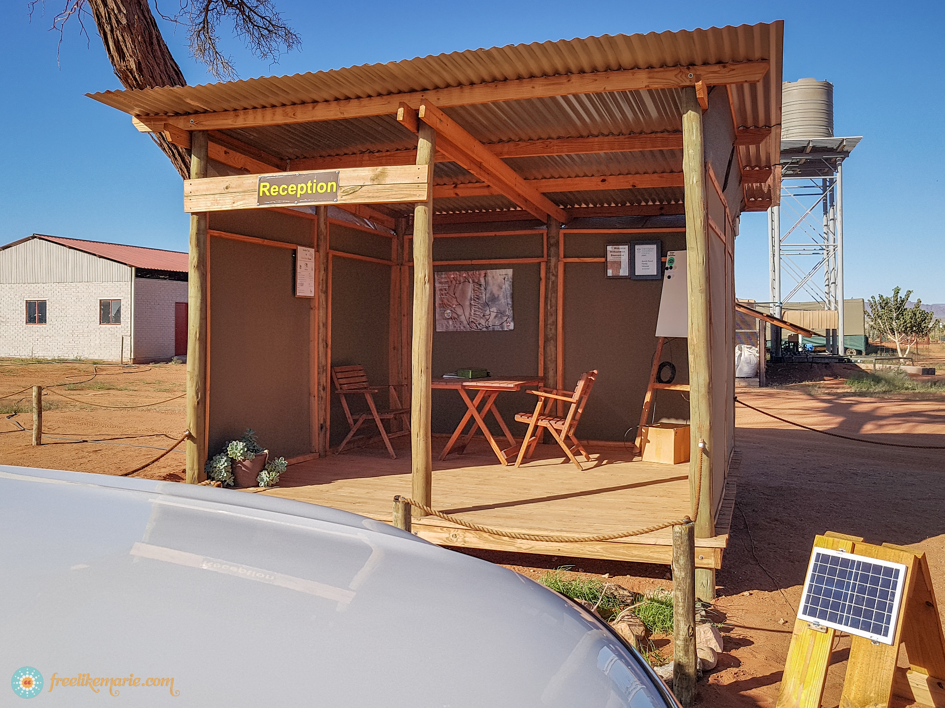 Reception at Namib Nature Reserve