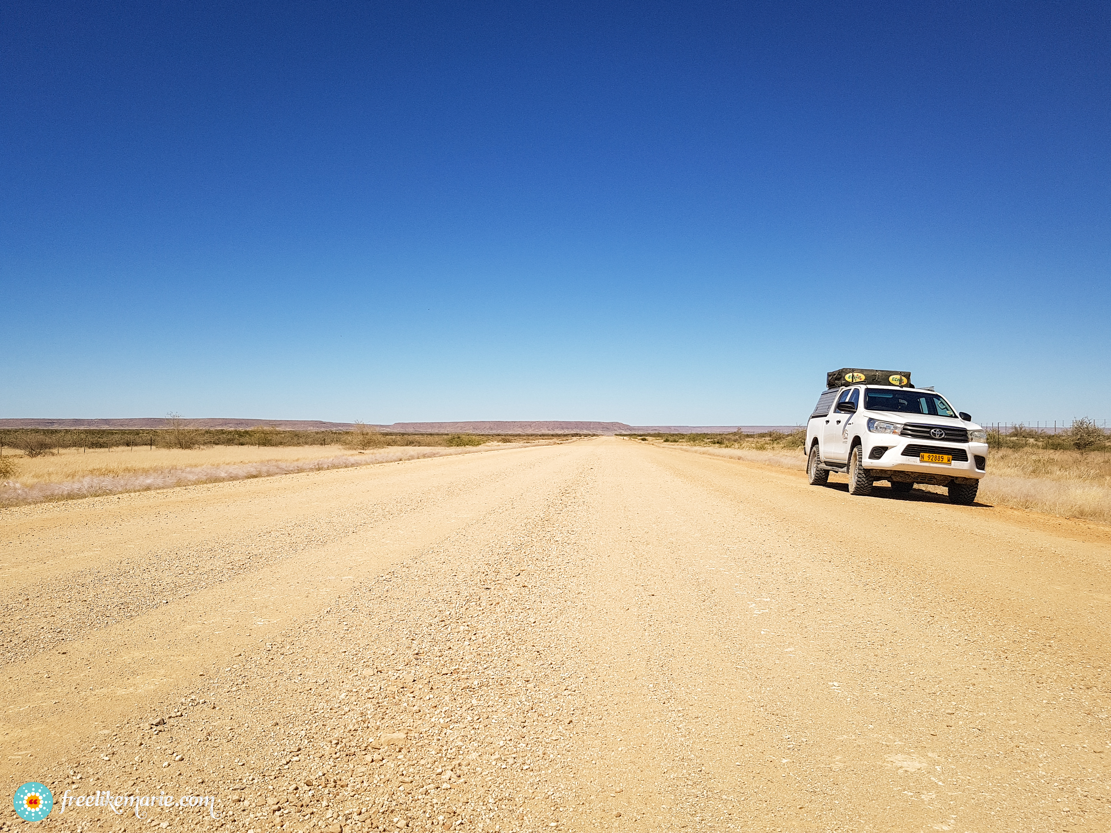 The Wide Roads of Namibia