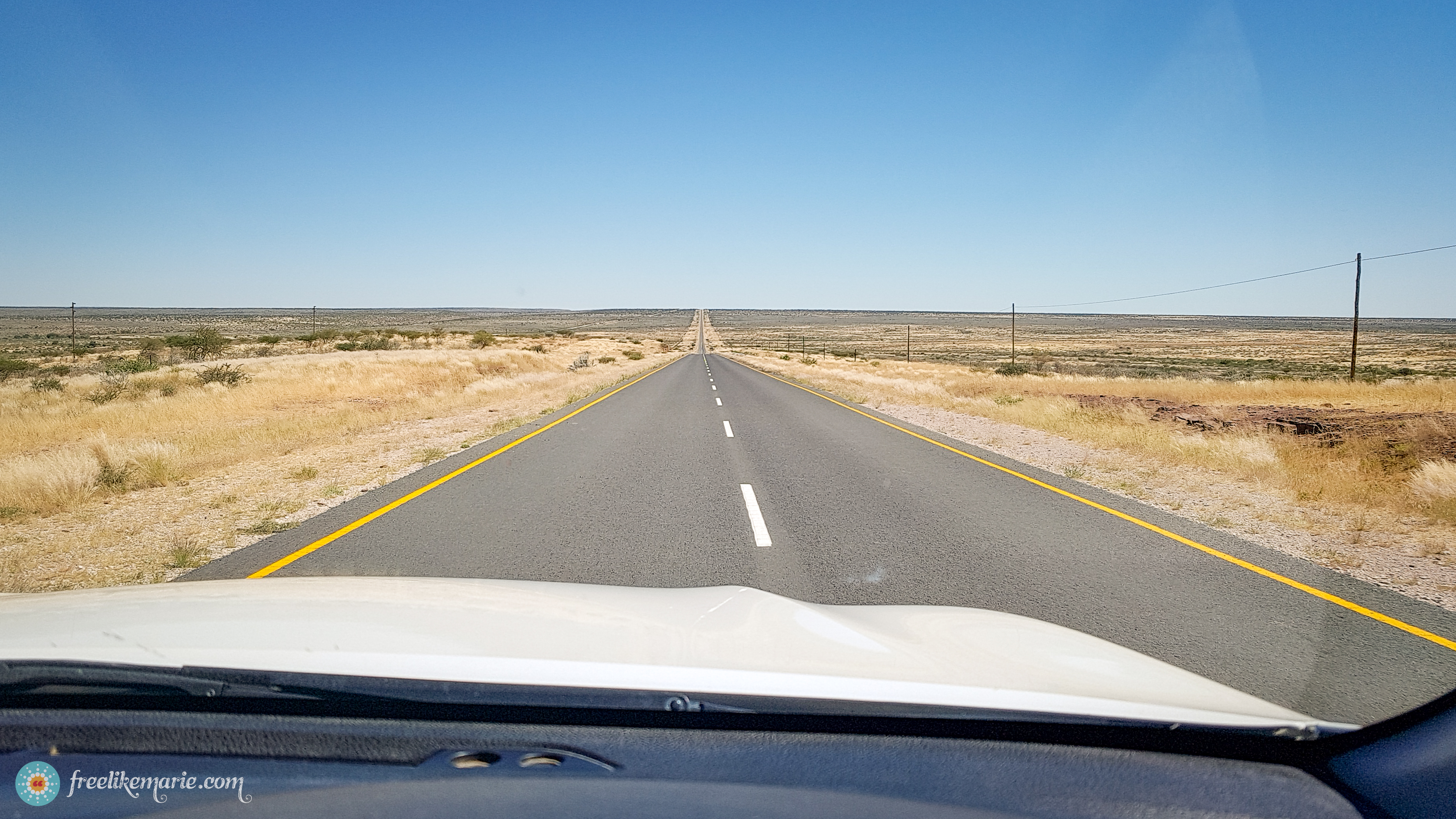 Those Empty Namibian Roads
