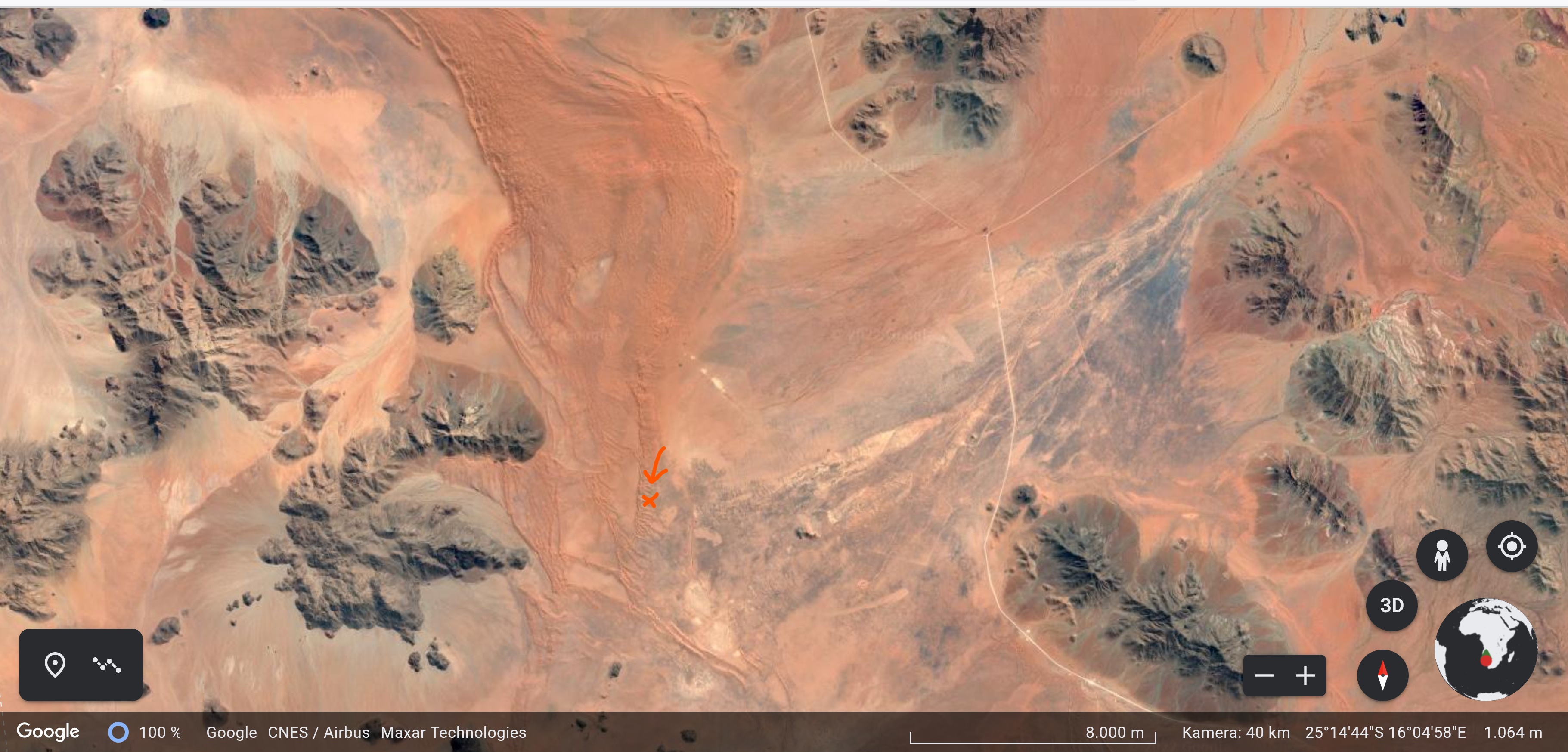 NamibRand Satellite View