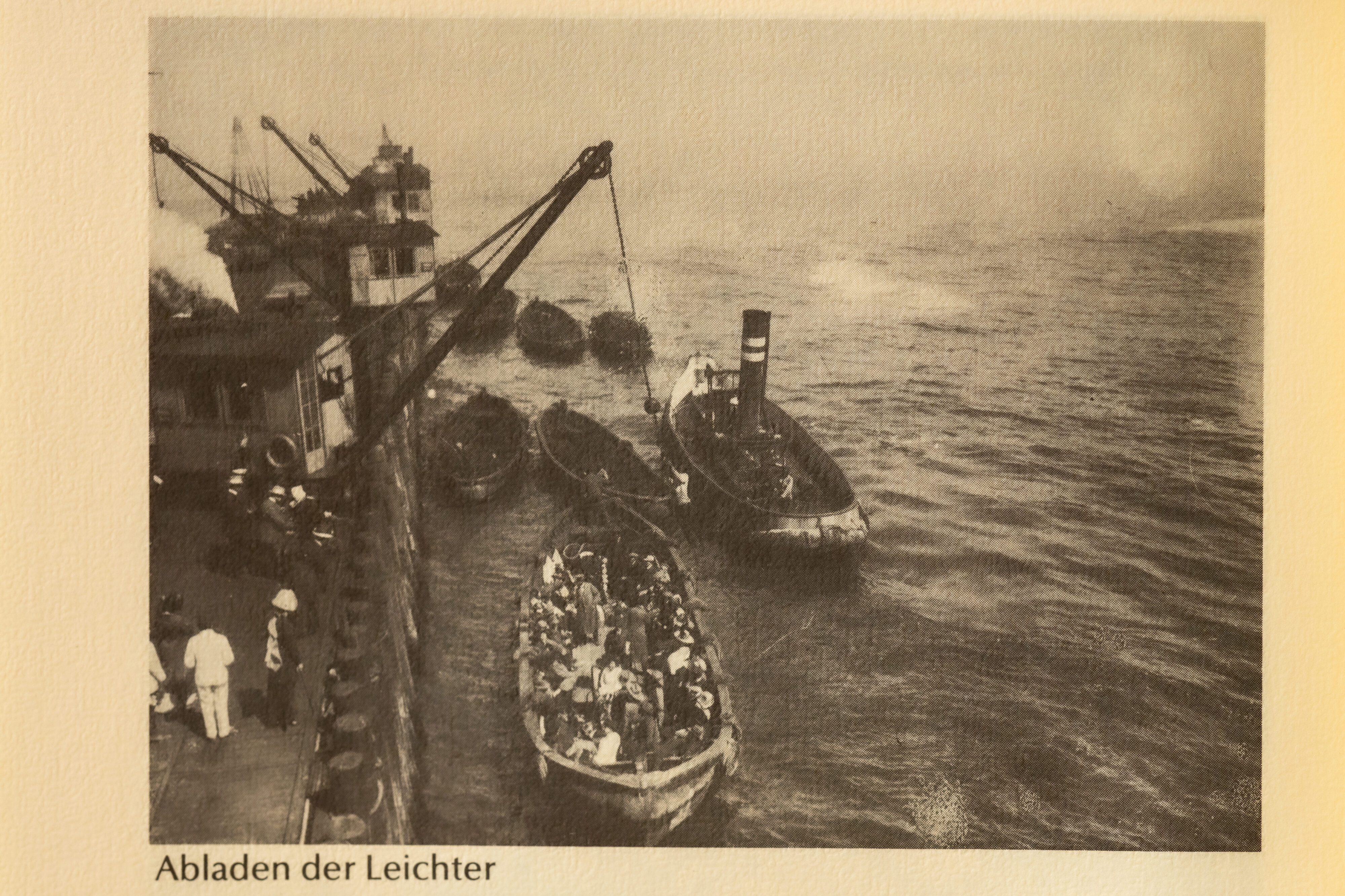 Disembarking onto the Jetty